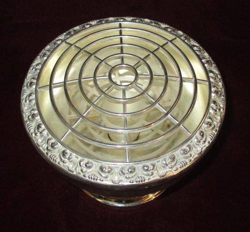 Beautiful Ianthe Silver Plated Rose Bowl