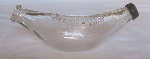 Glass Feeding Bottel, THE HEALTH FEEDING BOTTLE,Made in England