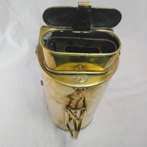 SHIPS LAMP IN SOLID BRASS  G. BOCOCK & CO LTD 1942 BIRMINGHAM