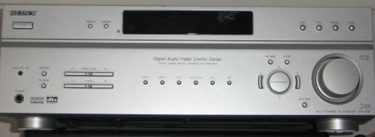 Sony Multi Channel  5.1 AV Receiver + 5 bookshelf speakers incl remote