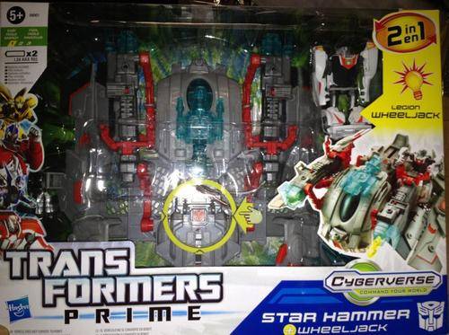 Transformers Prime Cyberverse Starhammer and Wheel Jack