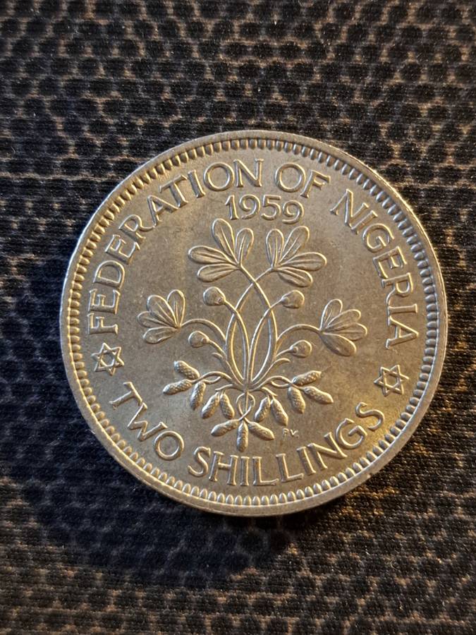 1959 Nigeria 2 Shilling