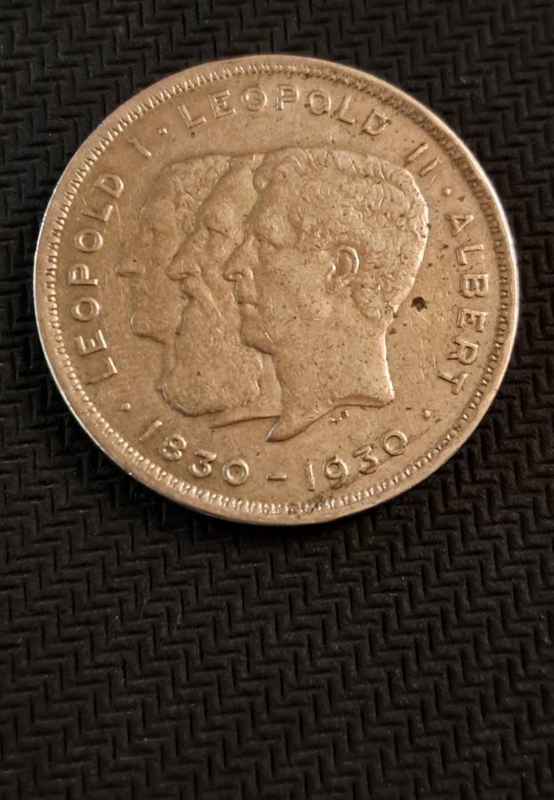 1930 Belgium 10 Frank