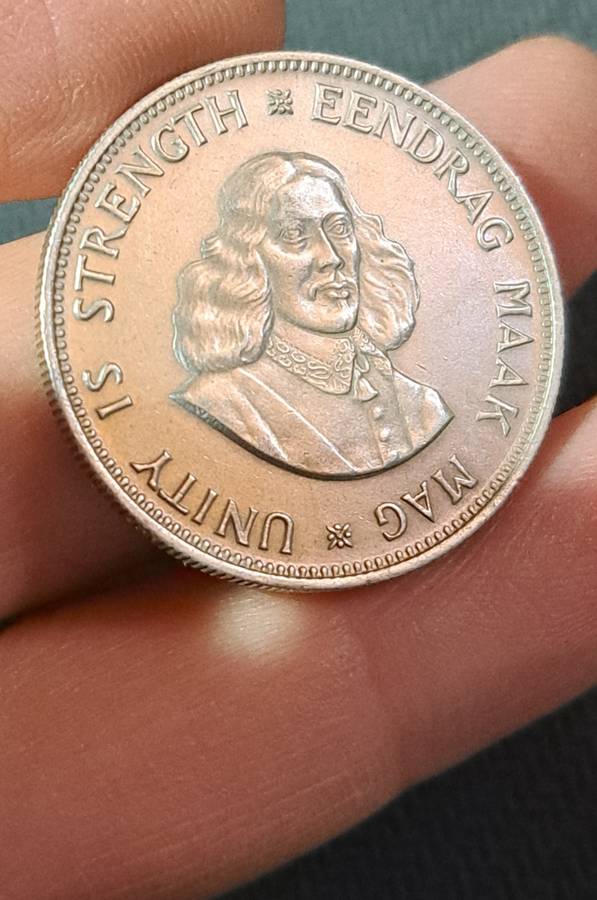 1964 South Africa 20 Cent coin !! Silver!!