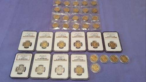 35 COINS ~ NELSON MANDELA COIN COLLECTION (2000 & 2008)