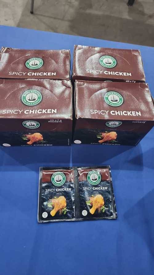 Chicken Spice Powder Envelopes - 4 Boxes X 40 grams X 7g Envelope