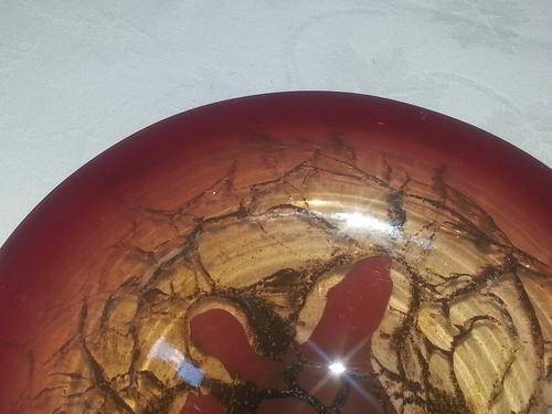 Wmf Ikora glass bowl close up