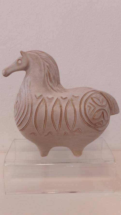High value item -Stig Lindberg for Gustavsberg Sweden stoneware figurine horse circa 1953
