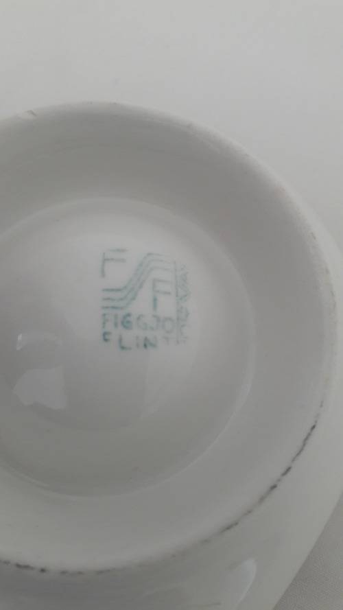 Collectible vintage  Scandinavian Norwegian Figgjo Flint egg cups 1960's