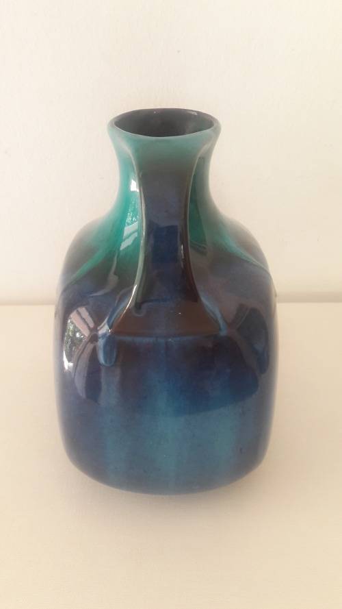 Collectible Midcentury modern German Graflich Ortenburg fat lava jug circa 1960's