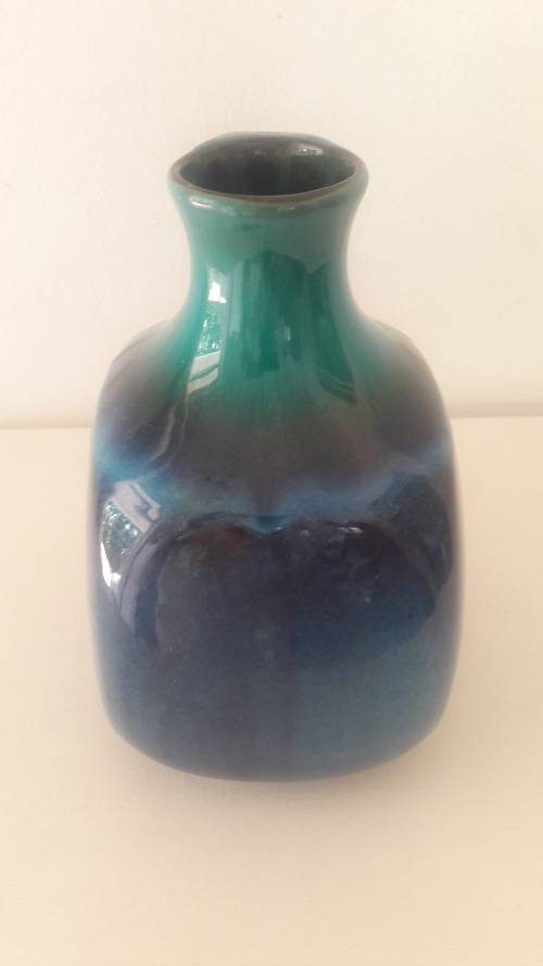 Collectible Midcentury modern German Graflich Ortenburg fat lava jug circa 1960's