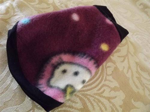 Yorkie or Maltese extra small Puppy Polar Fleece jacket/jersey with Hello Kitty by Rozzo -New -size1