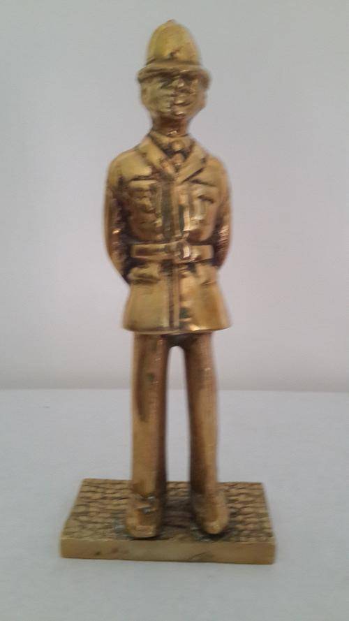 *Solid Heavy* Brass English Police Man