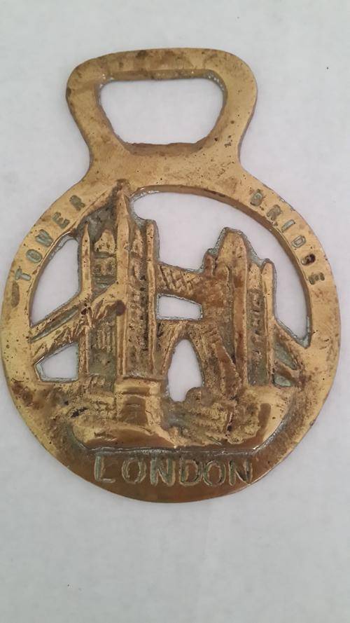 Brass Bottle Opener - London