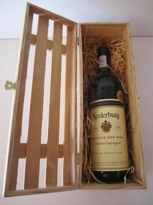 Nederburg 1989 Vintage Private Bin R161 Cabernet Sauvignon