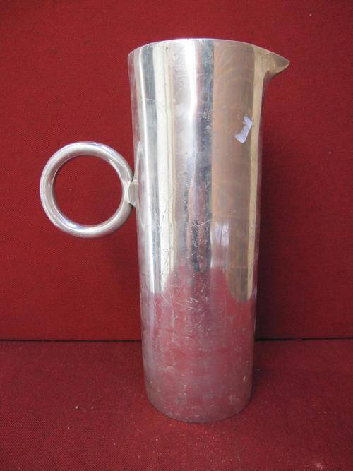 Awesome Metal/Stainless Steel(?) Jug with a Round Handle!