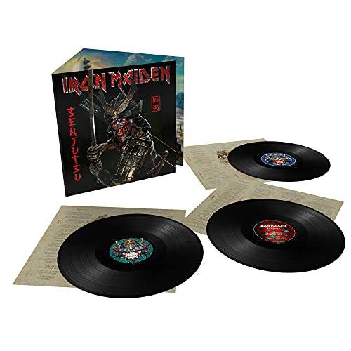 IRON MAIDEN - SENJITSU TRIPLE BLACK VINYL