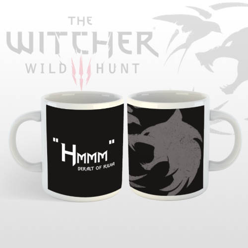 `Hmmm` Geralt of Rivia - The Witcher Coffee Mug.