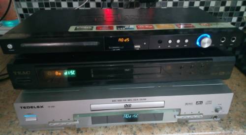 3x DVD PLAYERS FULLY FUNCTIONAL