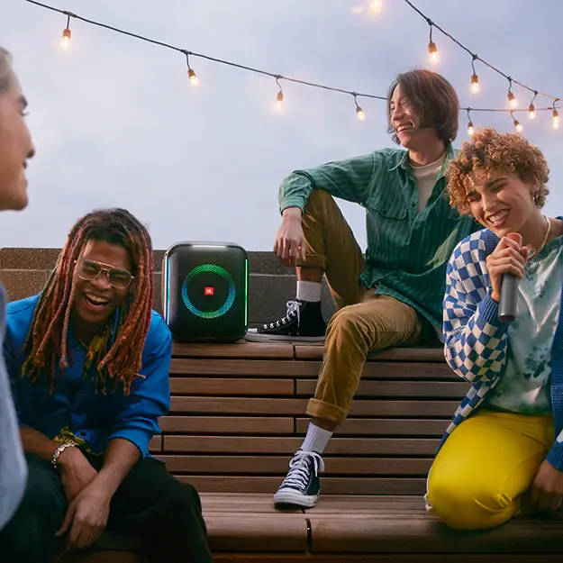 JBL PartyBox Encore Portable Bluetooth Speaker With Mic