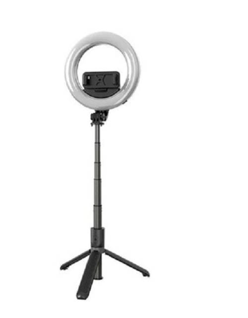 Selfie Stick Tripod With 5` LED Ring Fill Light L07