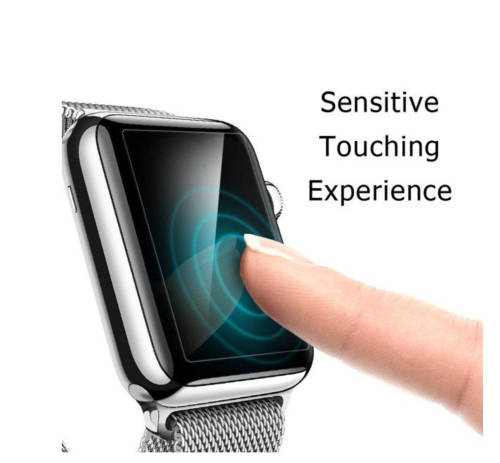 3D Full Covered Tempered Glass Screen Protector for AppleWatch- 38mm