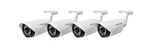 Set of 4 CCTV Cameras for Security