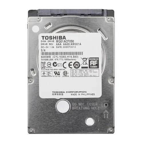 500GB 2.5` Internal HDD