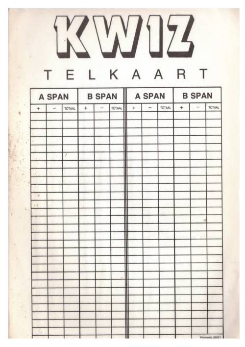 Kwiz, Vasvra Spel, Boek A en Boek B / Eugenie Goosen (AFRIKAANS)