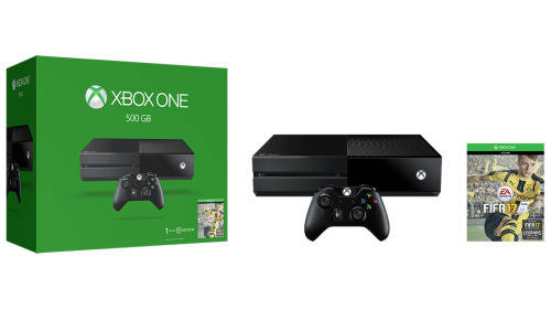 *MINT*IN WARRANTY*XBOX ONE FIFA 17**INCLUDES FIFA17  WATCHDOGS AND SLEEPING DOGS XBOX ONE GAMES