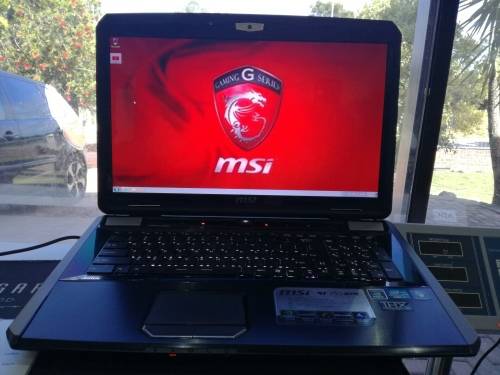 *KILLER GAMER*MSI GT780DXR*QUAD CORE 17.3" i7*FULL HD*12GB RAM*500/120GB SSD*NVIDIA GTX570M*