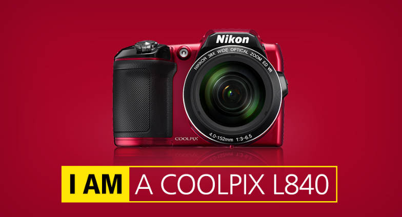 EXCELLENT*NIKON COOLPIX L840*16MP*FULL HD1920X1080*
