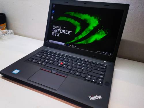 HIGH SPEC!*GRAPHIC DESIGN*LENOVO THINKPAD T470P*i5-7300HQ*QUAD CORE*NVIDIA*FHD*8GB DDR4*240GB SSD