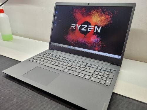 Lenovo V15 laptop with N4500 processor, 8GB DDR4 RAM, 256GB SSD, 1000GB HDD, FHD display