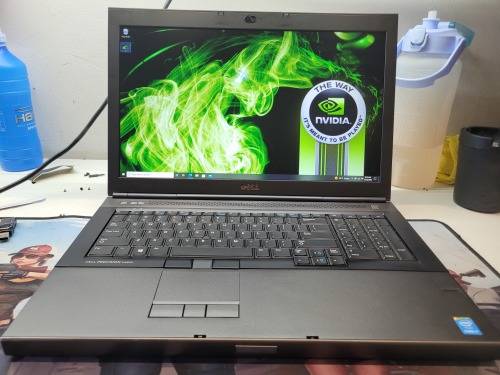 Graphic Design/Engineering*DELL PRECISION M6800*i7-4710MQ*QUAD CORE*NVIDIA K3100M*32GB*500GB*FHD*