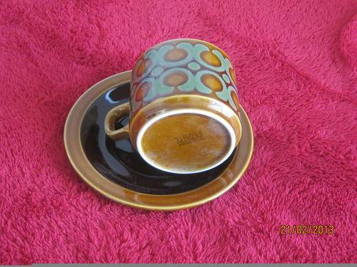 Retro Hornsea Cup and Saucer