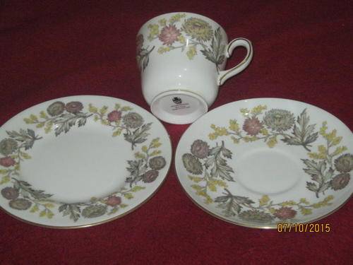 Wedgwood "Lichfield" Trios (bid per trio to take all 6)