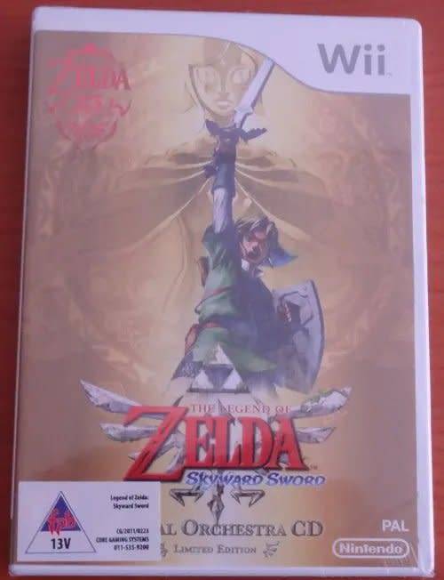 Zelda Skyward Sword (Wii) (Still Sealed)
