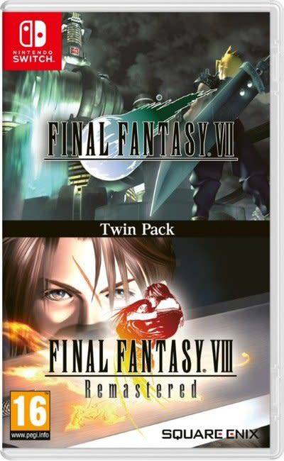 Final Fantasy VII and Final Fantasy VIII Remastered Twin Pack (Nintendo Switch)