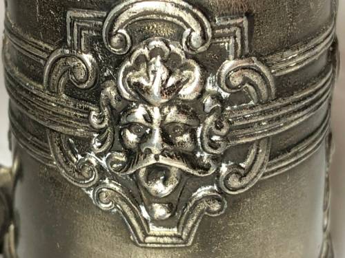 PEWTER BEER MUG LIGHTER - NOT TESTED