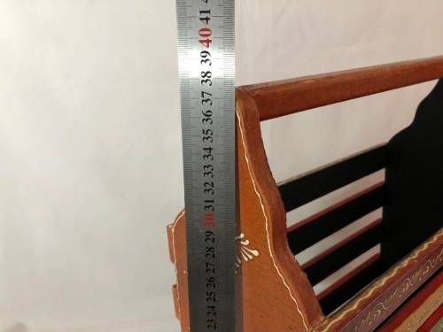 Moroccan hand decorated magazine rack