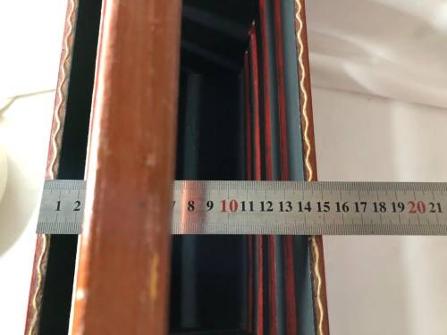 Moroccan hand decorated magazine rack