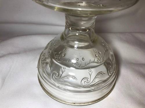 DETAILED GLASS OIL LAMP - WORKING (40CM)