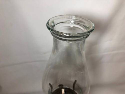 DETAILED GLASS OIL LAMP - WORKING (40CM)