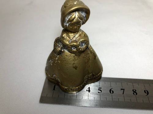 STUNNING VINTAGE BRASS TABLE BELL