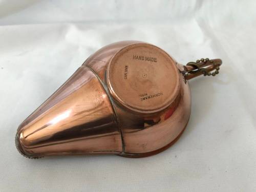 VINTAGE COPPER NORMEWARE OIL LAMP