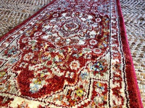 Luxurious Tabriz design carpet - made in Turkey - 150X48cm
