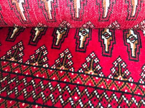 Unique Handmade Persian Turkoman Rug 102x40cm