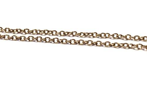 Splendid 9ct gold necklace - 45cm