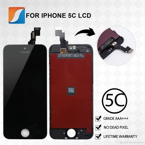 iPhone 5C LCD Complete Screen Replacement  (Black)